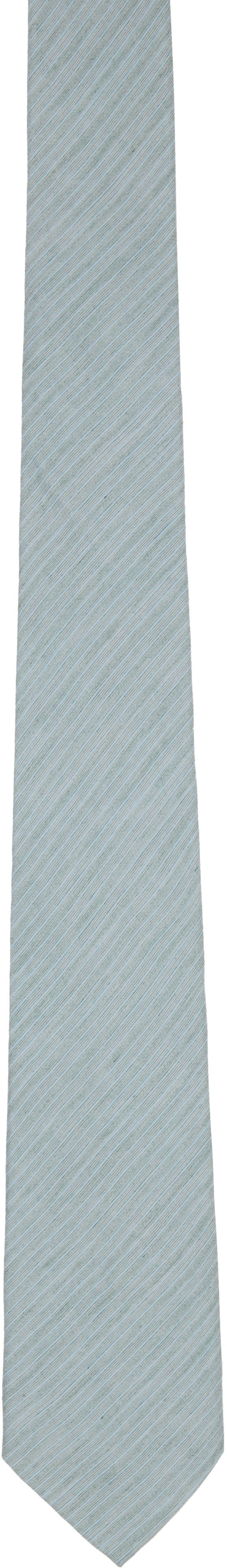 Opasok OUR LEGACY OUR LEGACY Striped Tie Modrá | A2258TGS, 0