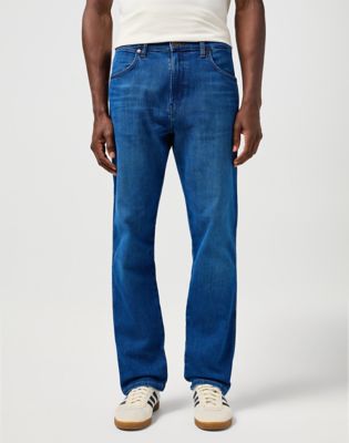 Bunda Wrangler Frontier Jeans 40 x 32 Modrá | 112362454:40:32, 1