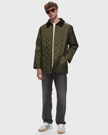 Trenčkot Barbour Liddesdale Quilt Zelené | MQU0001OL91, 1