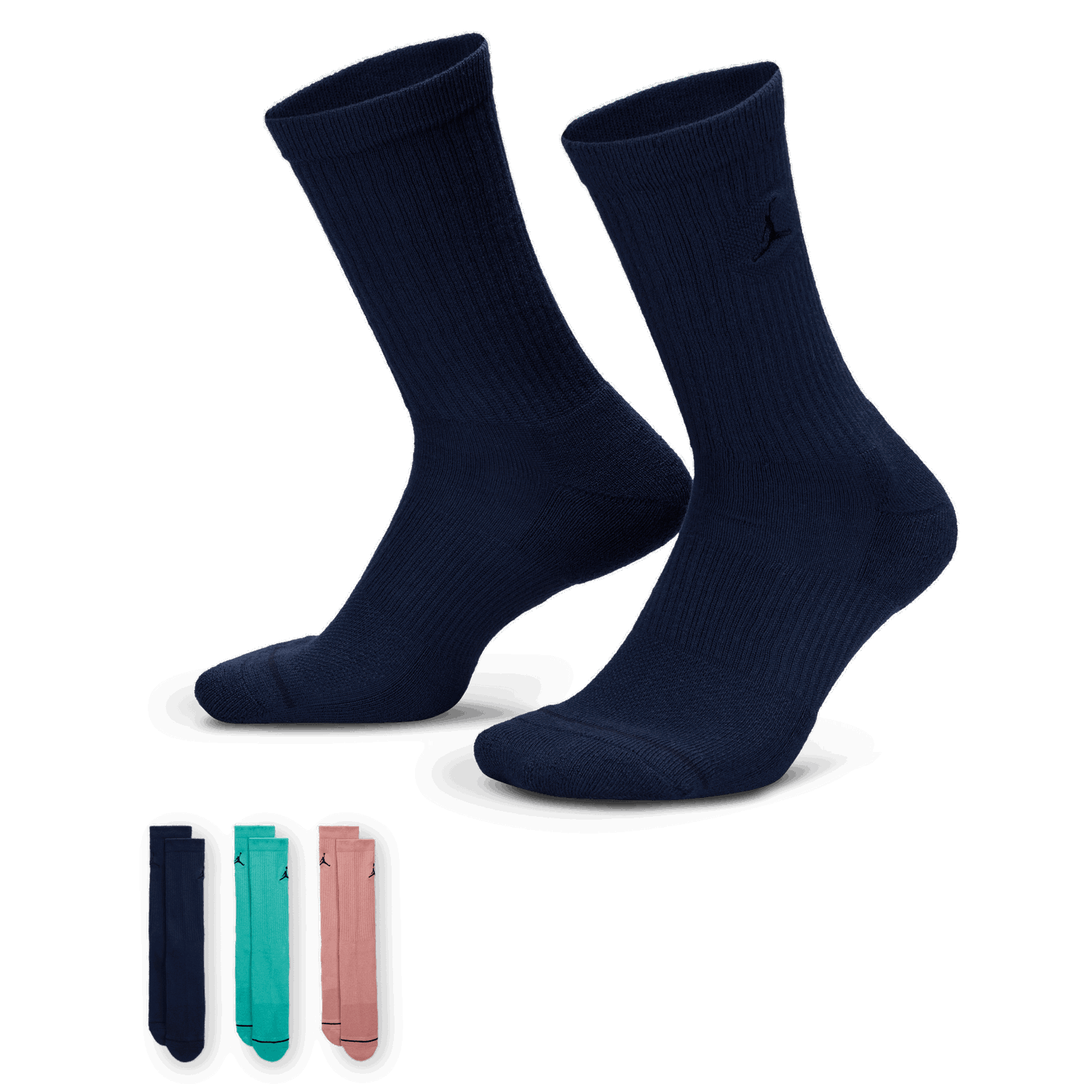 Ponožky Jordan Jordan Everyday Crew Socks (3 Pairs) Navy | DX9632-926, 0