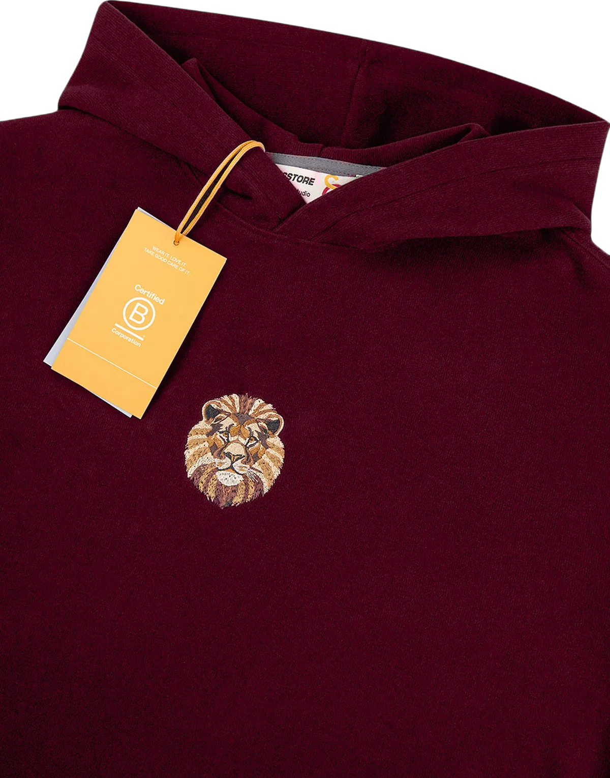 Mikina Puma GSSTORE X Reflect Studio Lion Hoody Vínová | e242400-100, 1