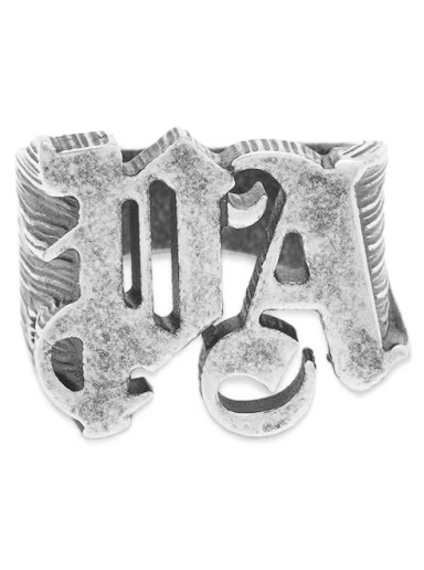 Prsteň Palm Angels PA Ring Silver Metalická | PMOC009S23MAT0017272
