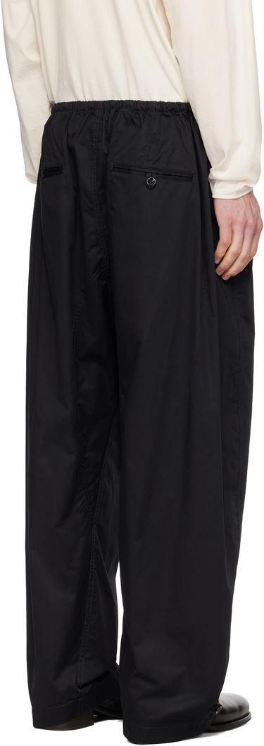Tepláky LEMAIRE Lemaire Twisted Over Trousers Čierna | PA1192 LF1207, 2