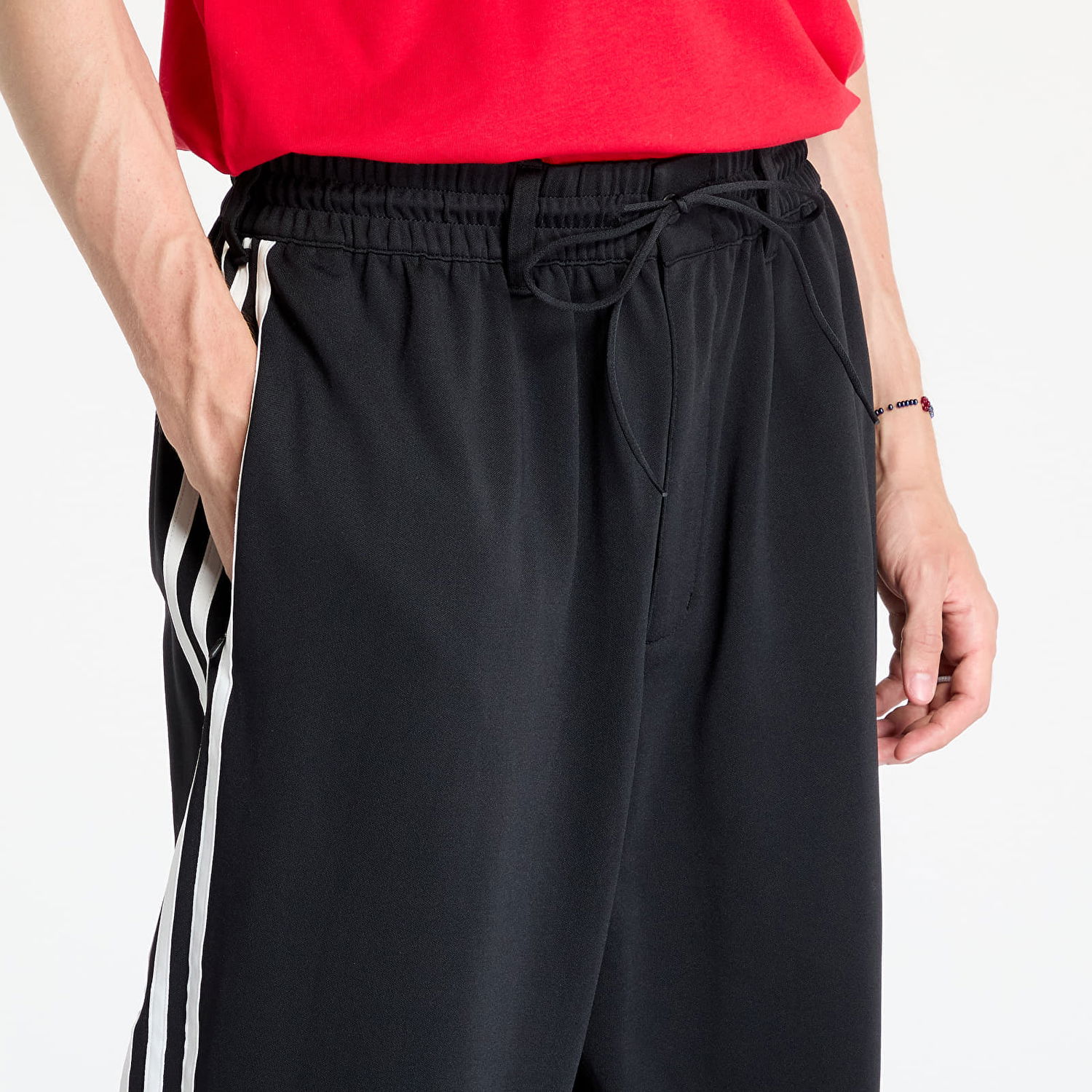 Nohavice Y-3 Track Pant 3 Stripes Black Čierna | IW0080, 1