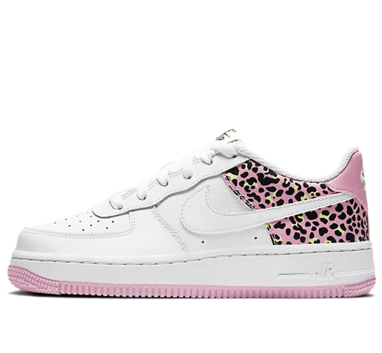 Tenisky a topánky Nike Air Force 1 '07 "Pink Leopard" GS Biela | DA4673-100, 0