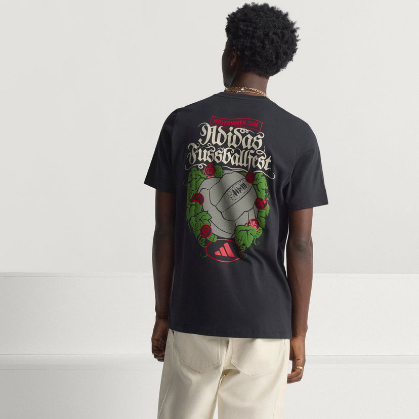 Tričko adidas Performance Oktoberfest Graphic T-Shirt Čierna | JM8940