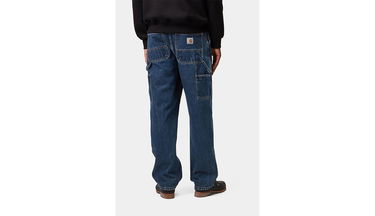 Džínsy Carhartt WIP Double Knee Pant - Size: 30-32 Modrá | I032699_01_06, 5