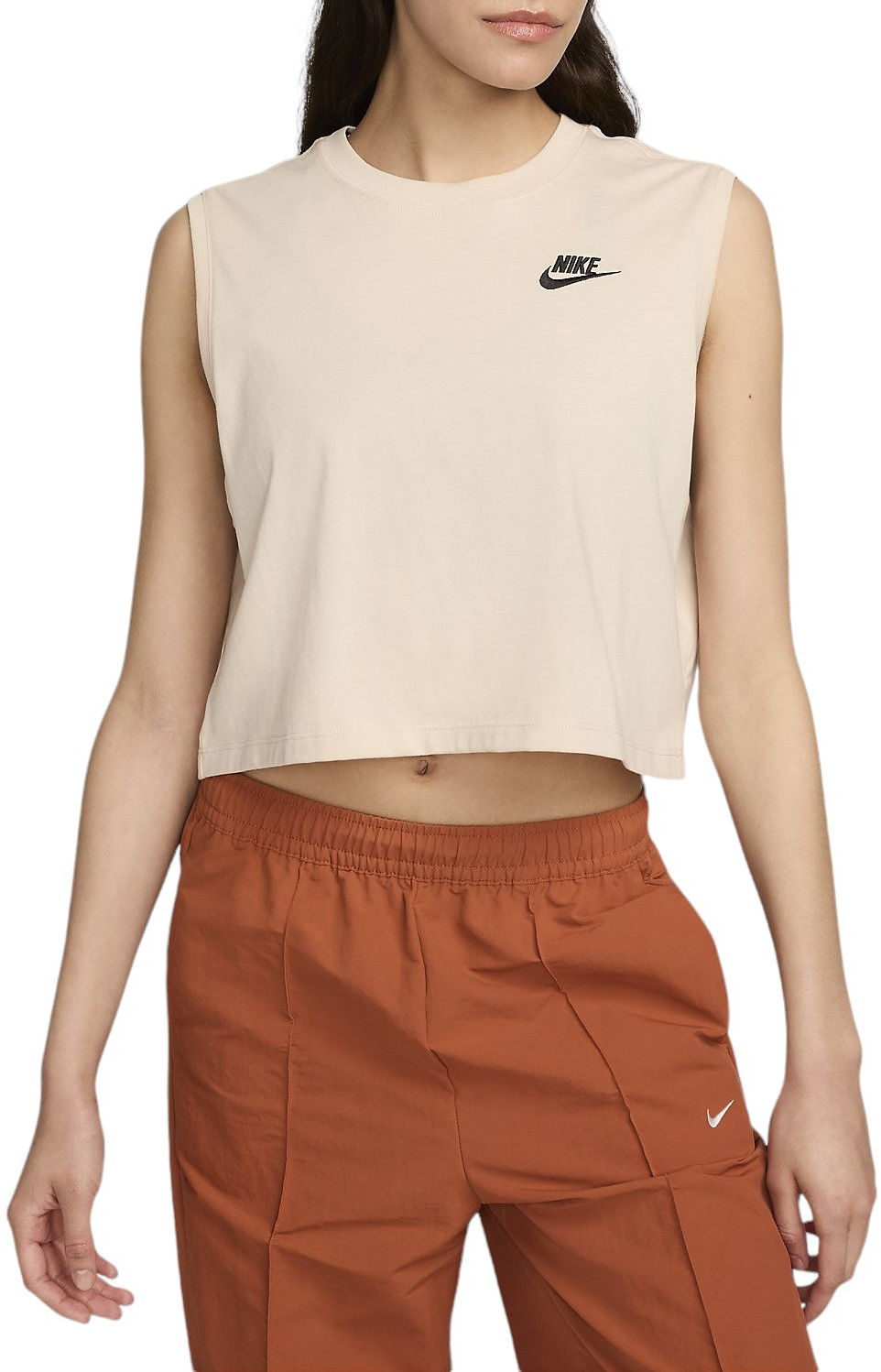 Sleeveless Cropped Top