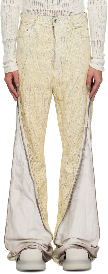 Džínsy Rick Owens Rick Owens Hollywood Bolan Jeans Žltá | RR01E5343 SMMC, 0