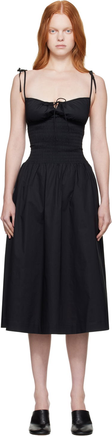 Šaty GUIZIO Guizio Lura Midi Dress Čierna | P25410W089, 0
