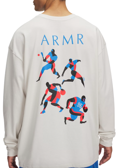 Tričko Under Armour Under Armour UA HWT Modern Sport Long Sleeve T-Shirt Biela | 6004885-110, 1