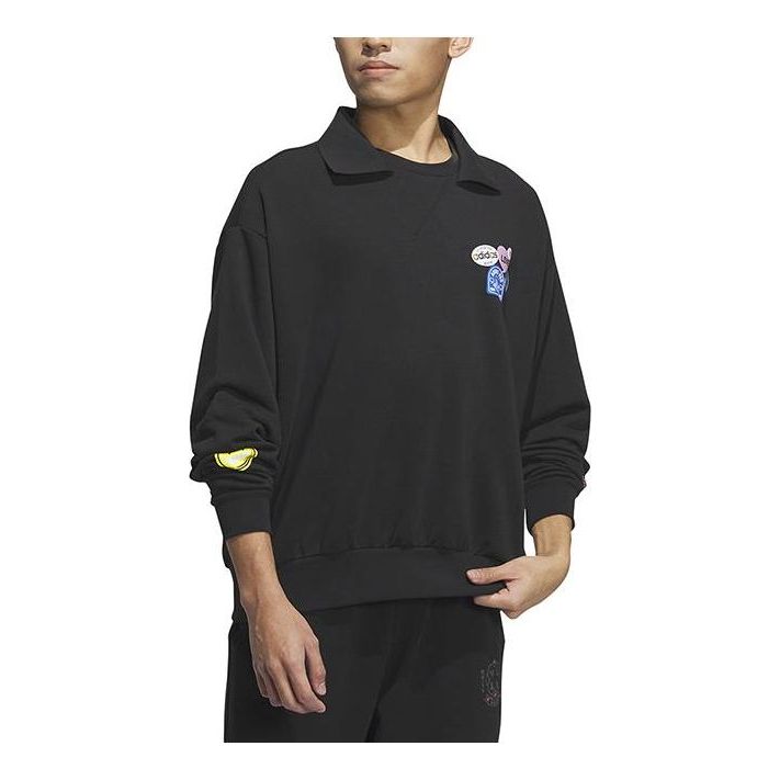 Mikina adidas Originals Graphic Sweatshirt Čierna | IK6015