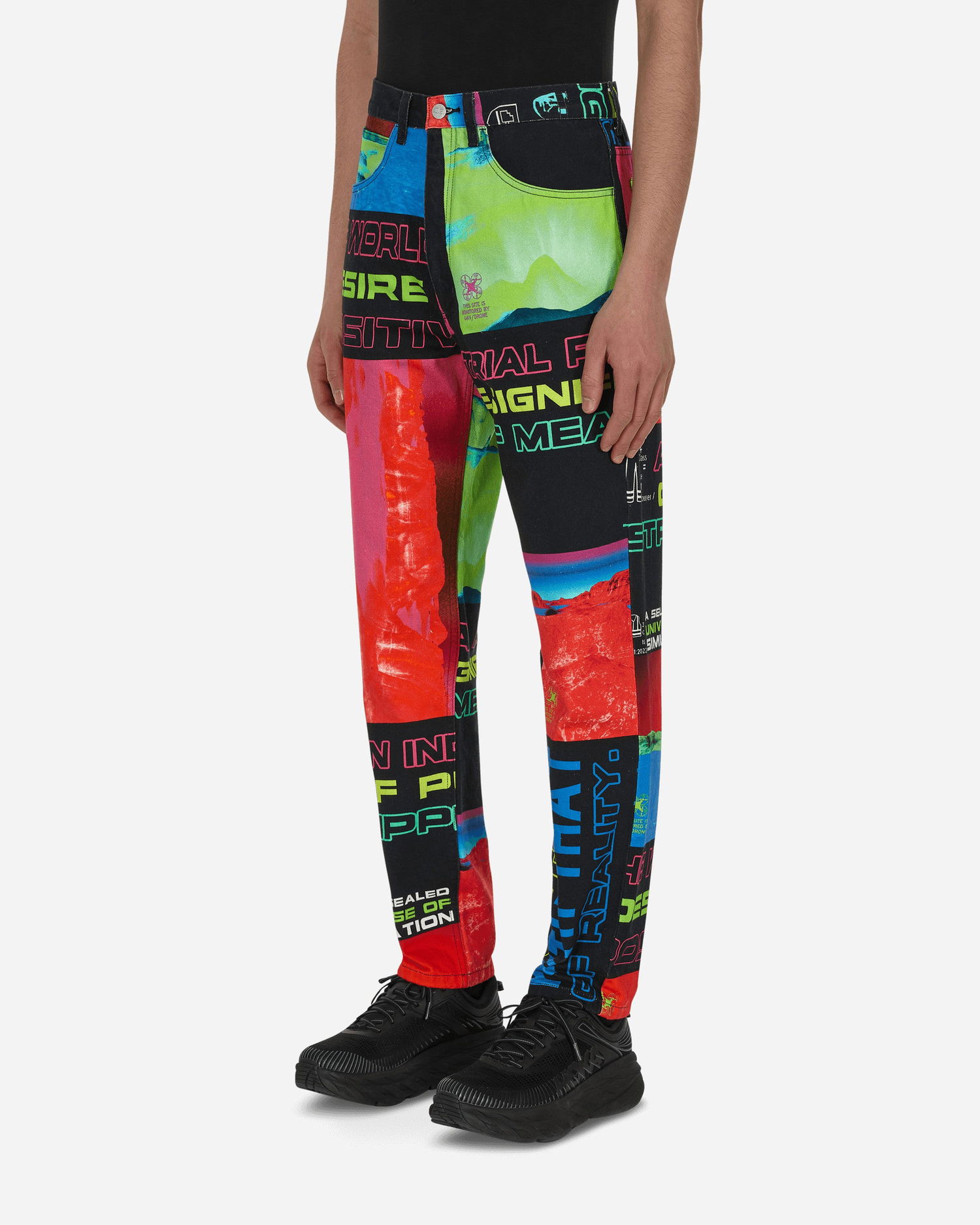 Džínsy Cav Empt S.O.M 1994 Denim Pants Červená | CES21PT03 MULTICOLOR, 1