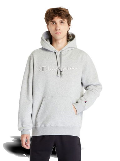 Mikina Champion Hooded Sweatshirt Light Grey Šedá | 219061 CHA EM031