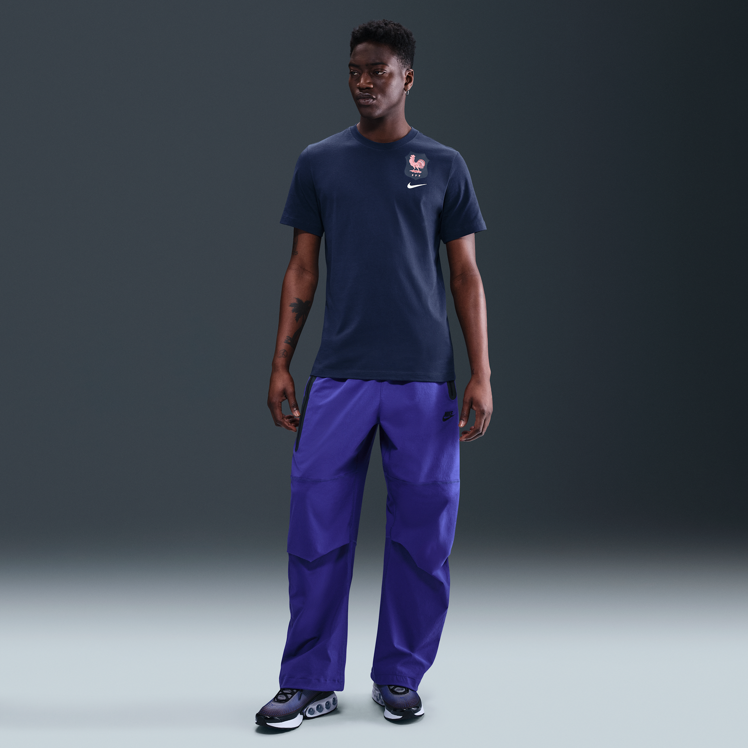 Tričko Nike Nike FFF Men's Soccer T-Shirt Navy | HQ8428-492, 1
