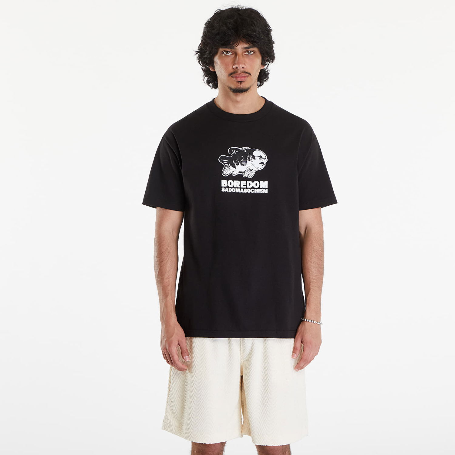 Tričko Pleasures Bdsm T-Shirt Black Čierna | P24SU042 BLACK, 0
