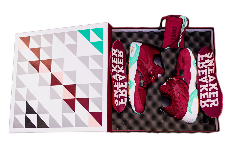 Tenisky a topánky Puma Blaze of Glory Sneaker Freaker Bloodbath (Special Box) Vínová | 361044-01, 0