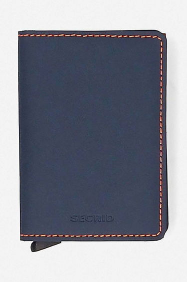Peňaženka Secrid Slimwallet Matte Wallet Modrá | SM.Nightblue.Orange, 0