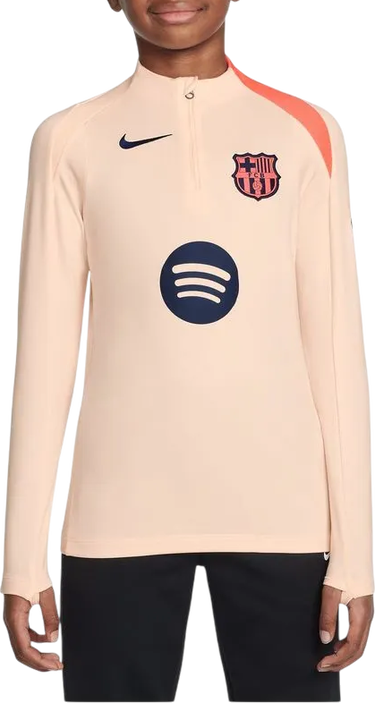 Tričko Nike FC Barcelona Dri-FIT Strike Soccer Drill Top Béžová | hm4154-808, 0