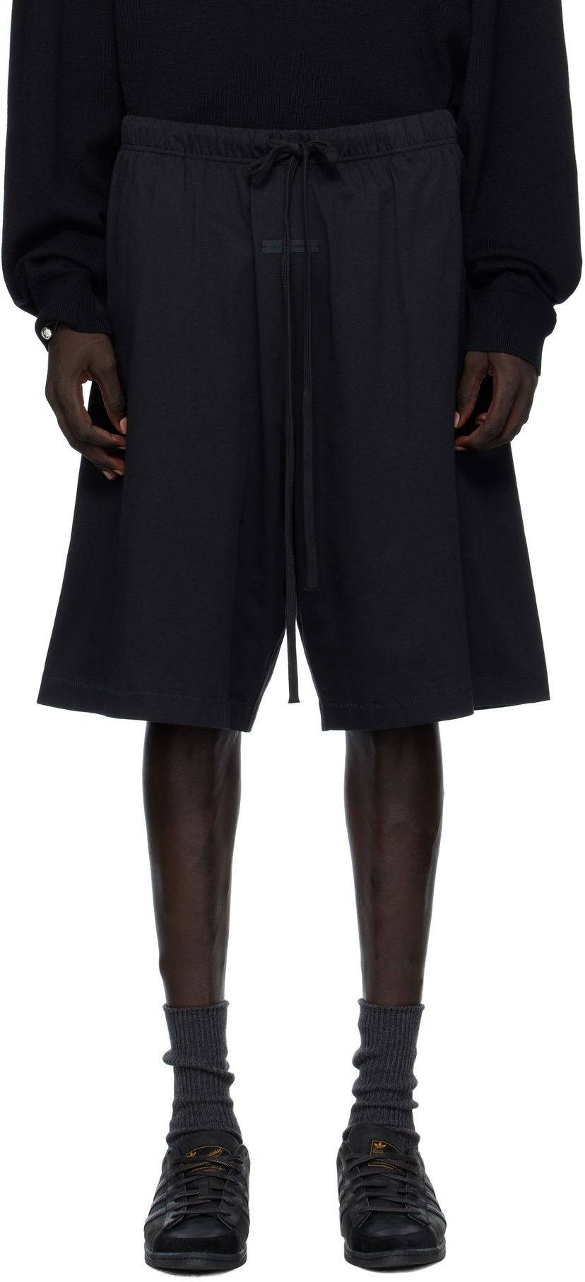 Šortky Fear of God Fear of God ESSENTIALS Basketball Jersey Shorts Čierna | 160SP254610F