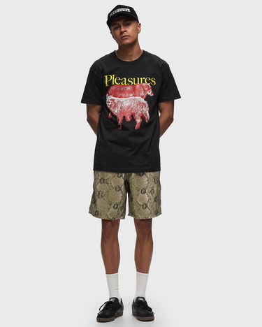 Tričko Pleasures WET DOGS T-SHIRT Čierna | P24SP048-BLACK, 1