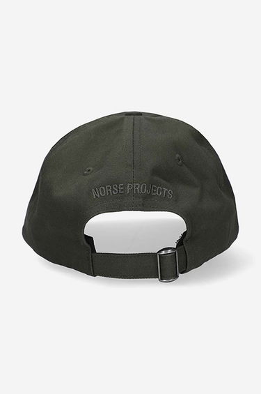 Šiltovka NORSE PROJECTS Twill Sports Cap Zelené | N80-0001-8109, 1