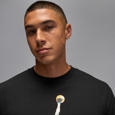 Tričko Jordan Jordan Flight Graphic Long-Sleeve Crewneck T-Shirt Čierna | IM6511-010, 1