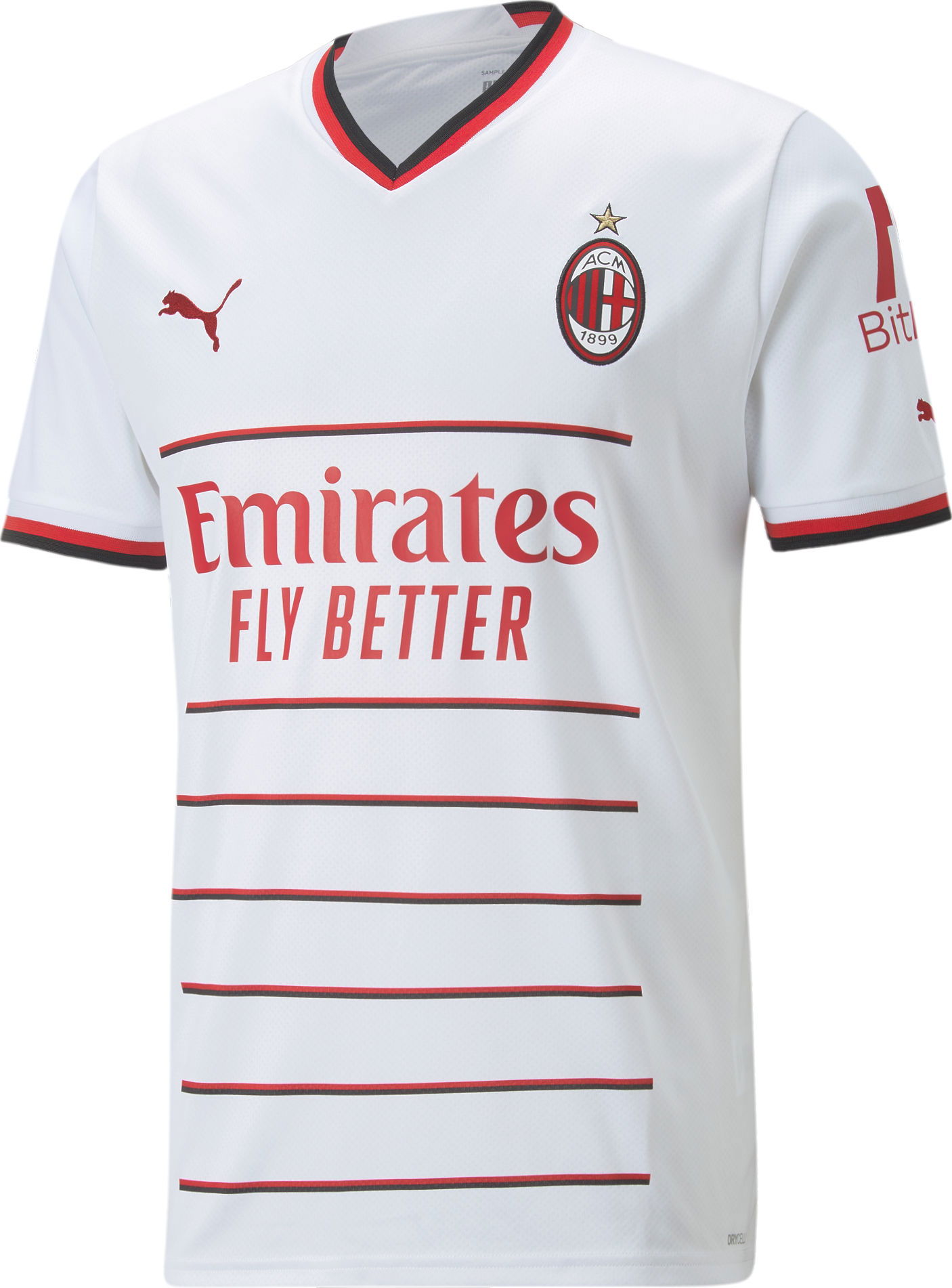 Dres Puma AC Milán 2022/23 Away Replica Jersey Biela | 76583402, 0