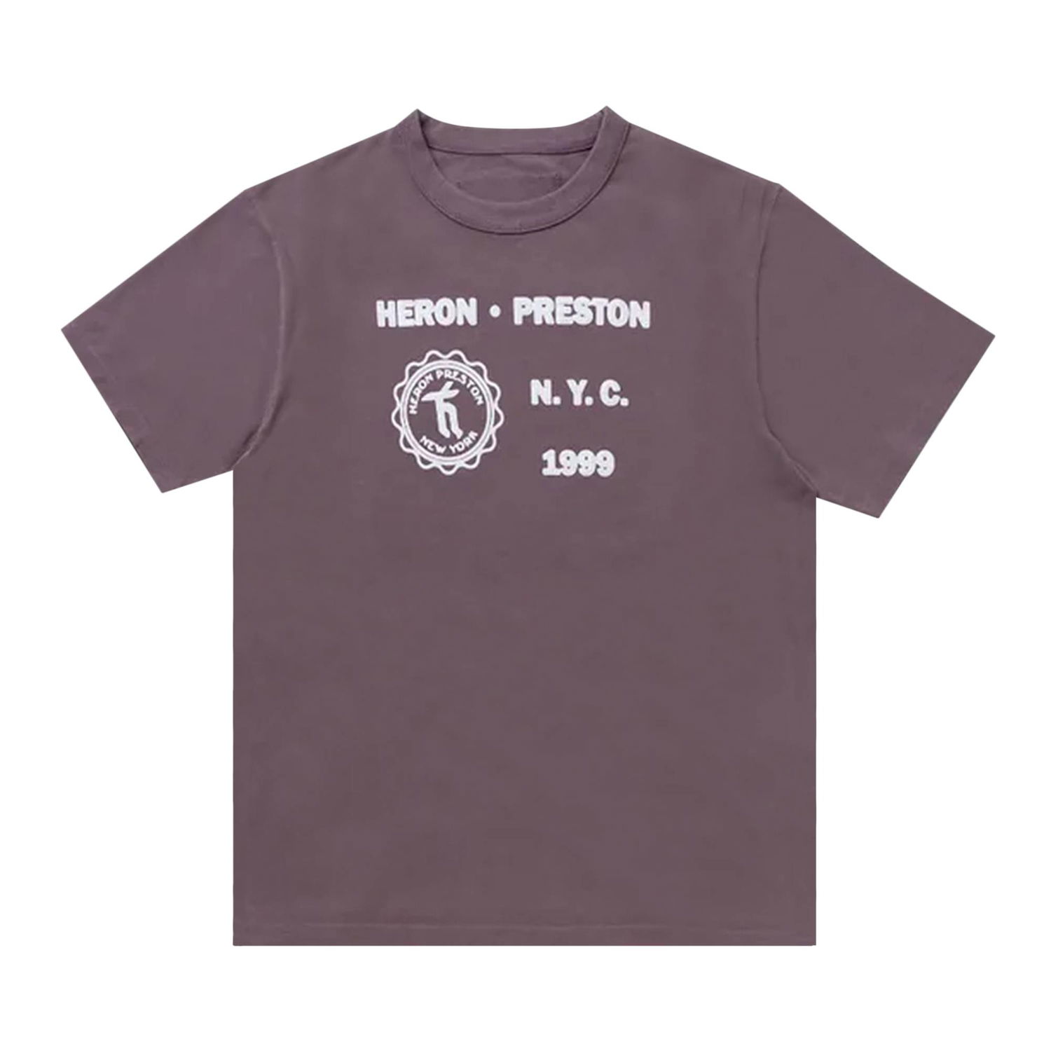 Tričko HERON PRESTON Medieval Heron Tee Šedá | HMAA032F22JER0060901, 1