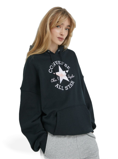 Mikina Converse Chuck Patch Graphic OS Hoodie Čierna | 10024525.A03