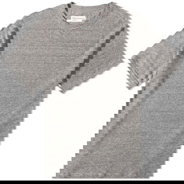 Tričko Officine Générale Officine Generale Mini Stripe T-Shirt "Ecru/Heather" Šedá | S23-MTEE-203, 0