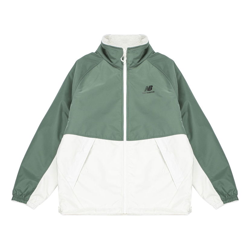 Vetrovka New Balance Sports Warm Reversible Jacket Zelené | 6DC39703-IV