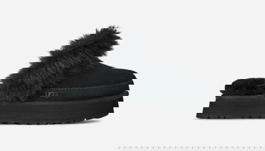Tenisky a topánky UGG Disquette Chalet Slipper Čierna | 1173930-BLK, 0