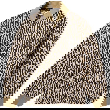 Bunda WACKO MARIA Dickies Leopard Quilted Jacket Béžová | DICKIES-WM-BL09-BGE, 0