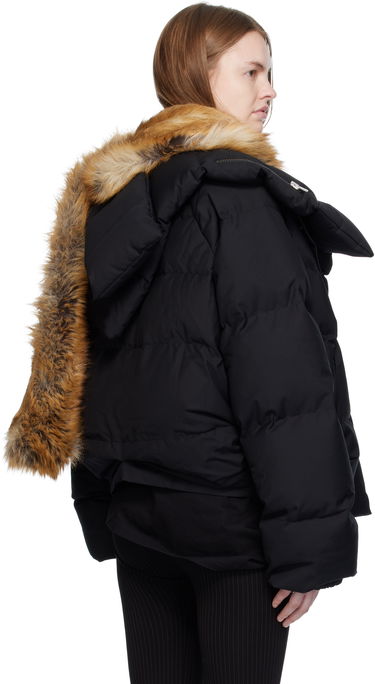 Prešívaná bunda Ottolinger Ottolinger Deconstructed Double Zip Down Puffer Jacket Čierna | 109-702609-01, 2