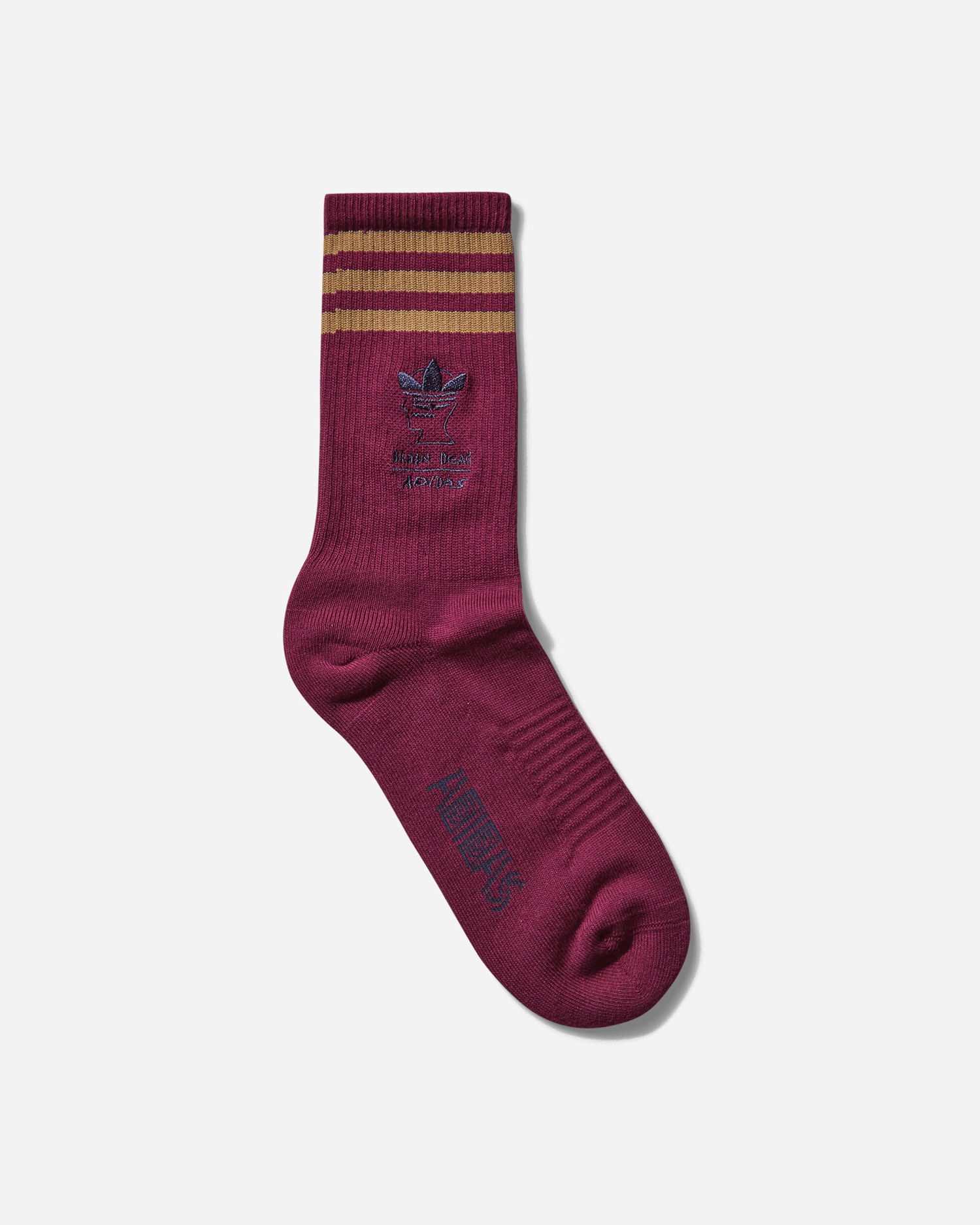 Ponožky adidas Originals Originals x Brain Dead Socks Vínová | JN2407, 1
