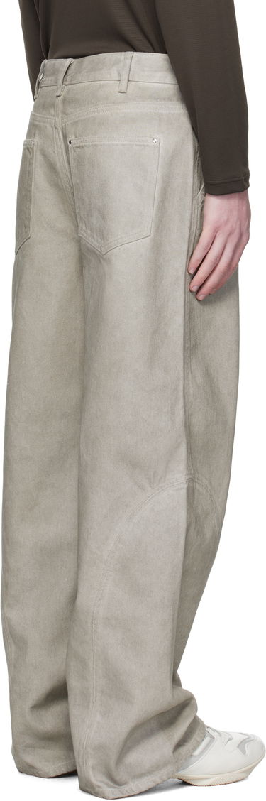 Džínsy HELIOT EMIL HELIOT EMIL Basalt Loose Fit Jeans Béžová | PREAW25_M_10_189_DGY05WSH_CO, 2