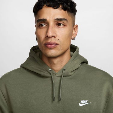 Mikina Nike Club Hoodie Zelené | FN3859-222, 2