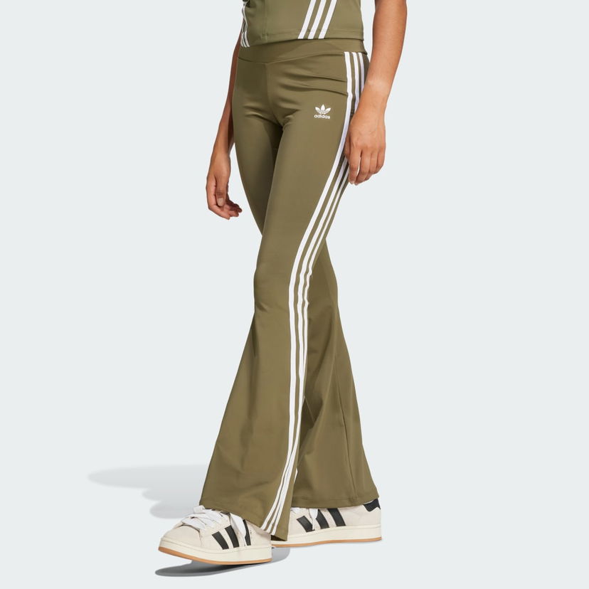 Tepláky adidas Performance Flared Sweatpants Zelené | IY7201