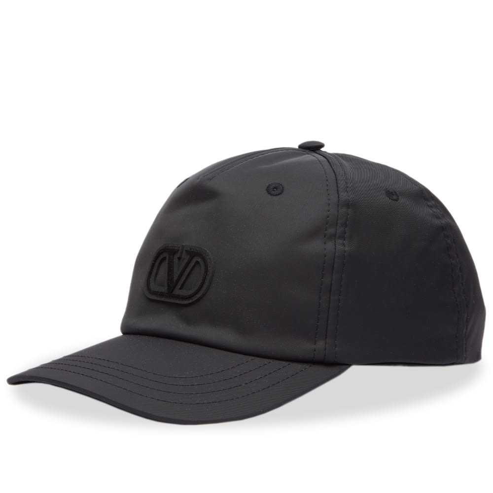 Čiapky a klobúky Valentino V Logo Baseball Cap Black Čierna | 2Y2HDA10ENC-0NO, 0