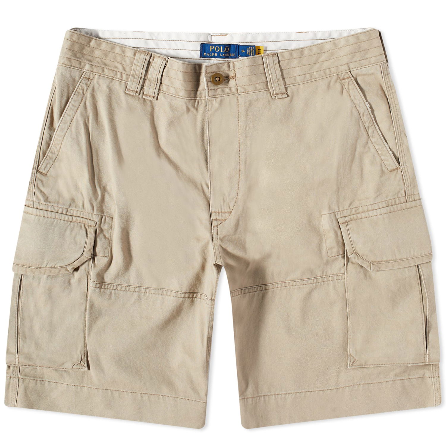 Šortky Polo by Ralph Lauren Ralph Lauren Gellar Cargo Shorts Béžová | 710548502002, 0