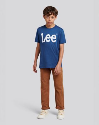 Tričko Lee Lee Wobbly Graphic T-Shirt Size 9/10 Modrá | 112360730, 1