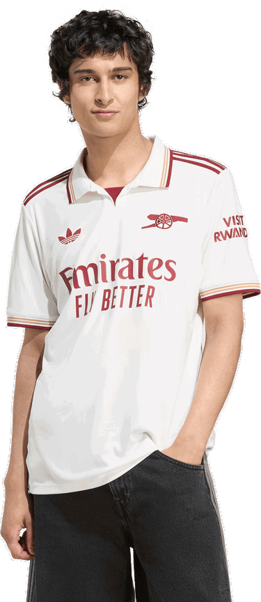 Dres adidas Originals FC Arsenal London 3rd Jersey 2025/26 by adidas Originals Biela | ji9556, 4