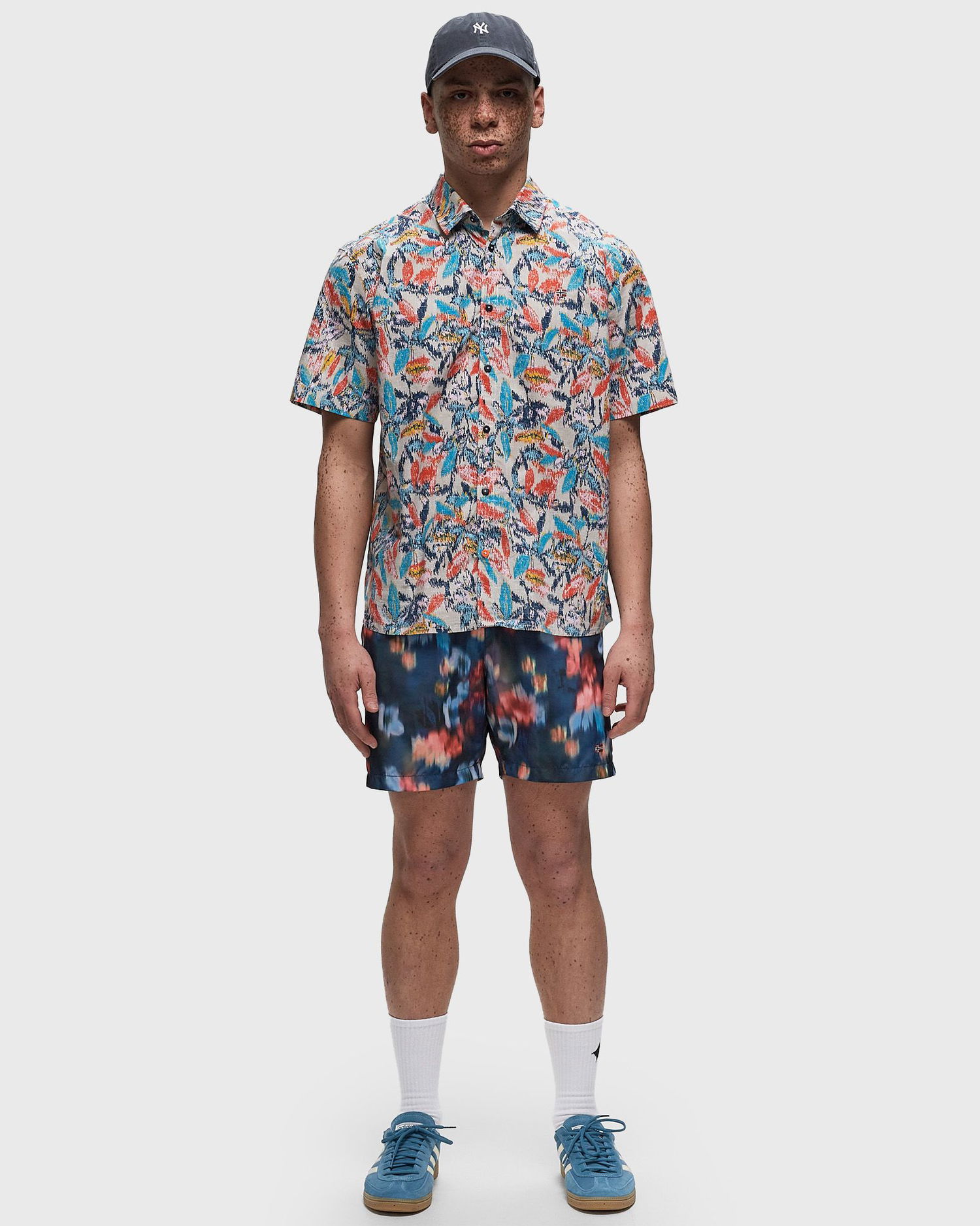 Košeľa Napapijri G-RONGE S/S Shirt Rôznofarebný | NP0A4HX1F6B1, 1