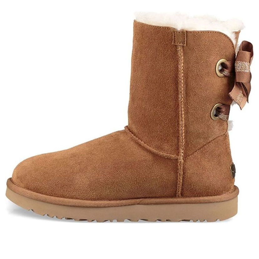 Tenisky a topánky UGG Customizable Bailey Bow Short Boots Hnedá | 1098075-CHE