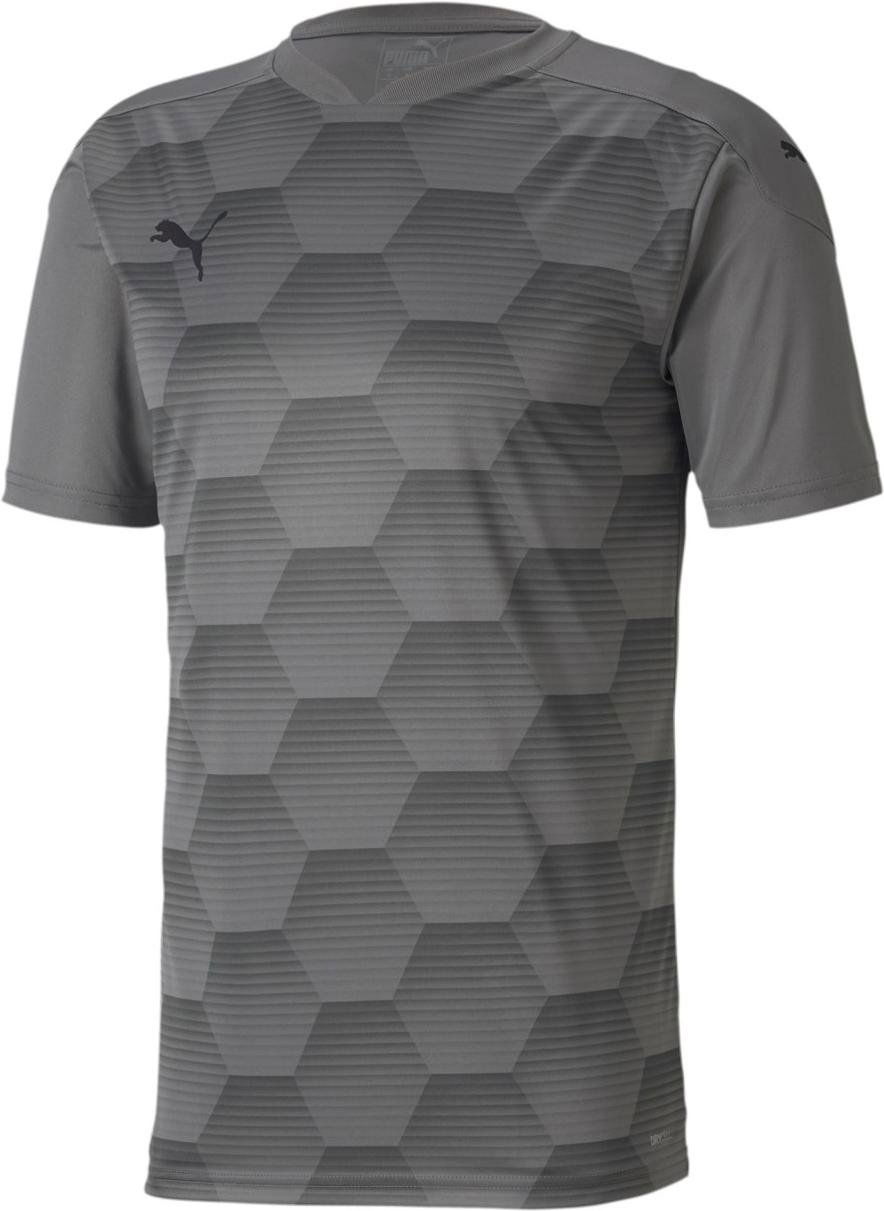 Tričko Puma Puma teamFINAL 21 Graphic T-Shirt Šedá | 70415013, 0