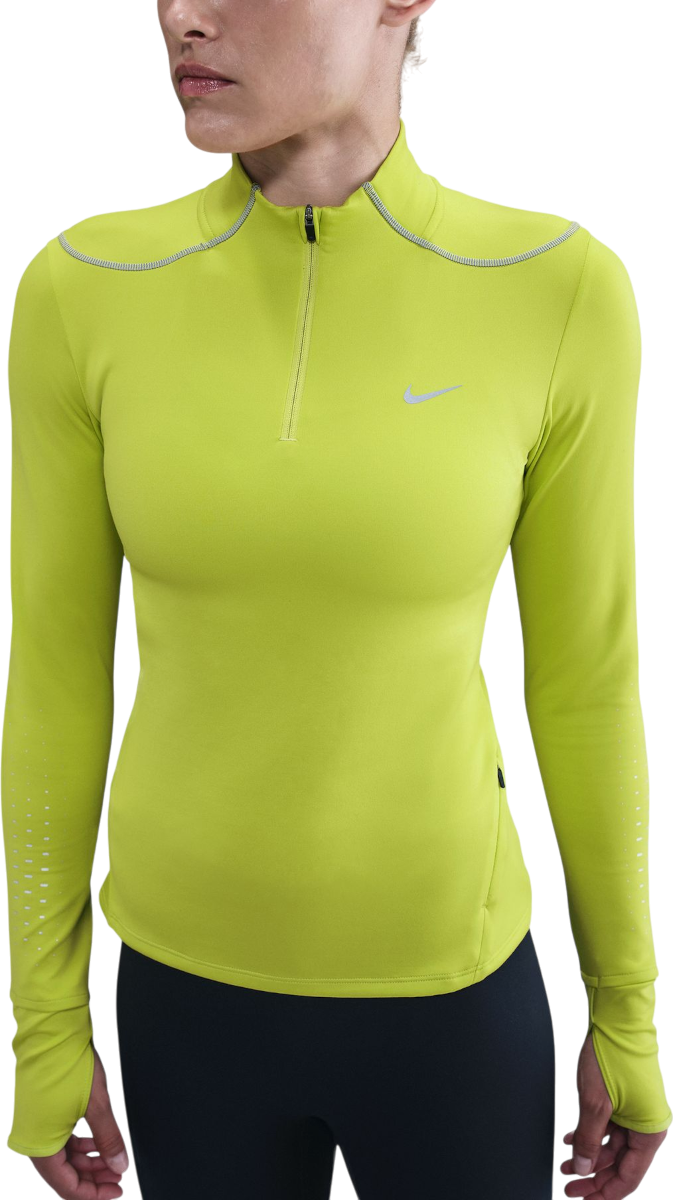 Tričko Nike Swift Reflective Half-Zip Running Top Zelené | hv2944-389