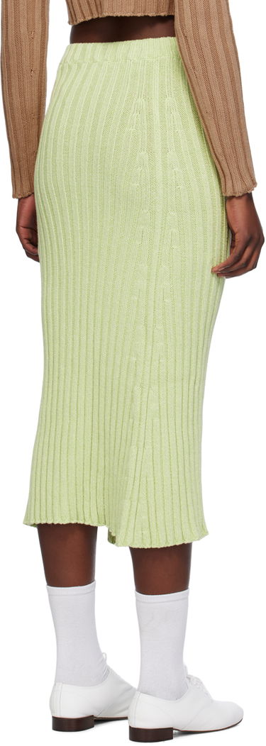 Sukňa Baserange Baserange Loulou Maxi Knit Skirt Zelené | SKLOU-CO-SP24, 2