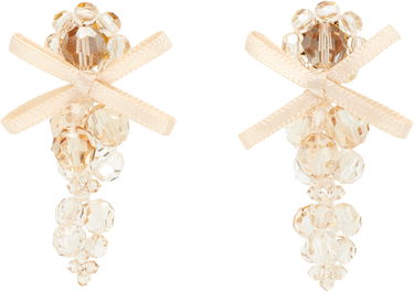 Náušnice Simone Rocha Simone Rocha Petite Bow Cluster Earrings Béžová | ERG545 0903, 0