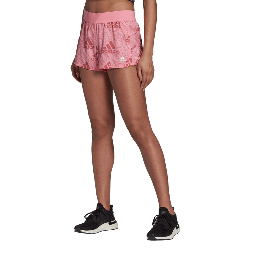 Šortky adidas Originals Printed Running Shorts Ružová | HD3921